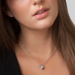 Collier et pendentif So Charm B1497-ARGENT - Collier Femme