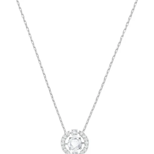 Collier et pendentif Swarovski 5286137 - Collier et pendentif Acier Cristal Argenté Femme