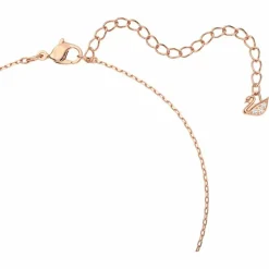 Collier et pendentif Swarovski 5469989 - Collier et pendentif Cigne Doré Rose Femme