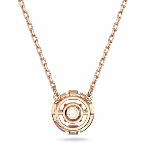 Collier et pendentif Swarovski 5272364 - Collier et pendentif Cristal Or Rose Femme