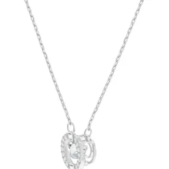 Collier et pendentif Swarovski 5286137 - Collier et pendentif Acier Cristal Argenté Femme