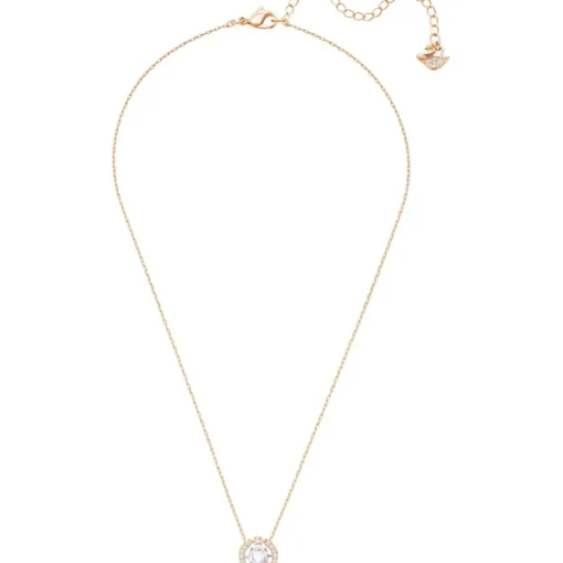 Collier et pendentif Swarovski 5272364 - Collier et pendentif Cristal Or Rose Femme