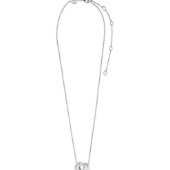 Collier et pendentif Ti Sento 3822ZI - Collier et pendentif Anneaux entrelacés Argent Femme