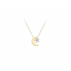 Collier femme Stella 2-19-9364 Or Jaune Blanc