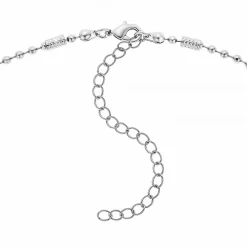 Collier femme Angèle M - B2376-ARGENT Acier Argent