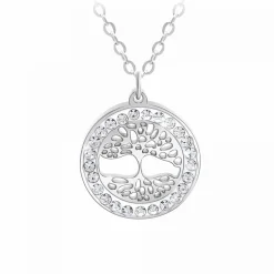 Collier femme Angèle M B2559 - Acier Argent