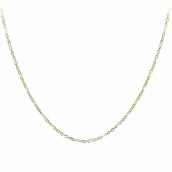 Collier femme Angèle M B2394-BLANC - Acier Doré