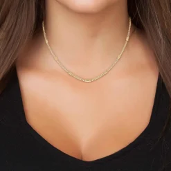 Collier femme Angèle M B2387-DORE - Acier Doré