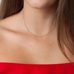 Collier femme Angèle M B2382-DORE - Acier Doré