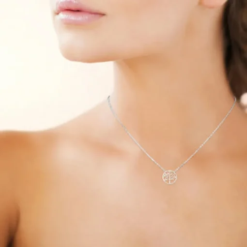 Collier Femme Arbre de vie Argent Maison de la Bijouterie WYZY6545