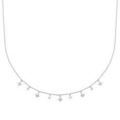 Collier femme argent fantaisie Maison de la Bijouterie VW3W4545
