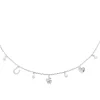Collier femme argent fantaisie Maison de la Bijouterie VW3UZU45