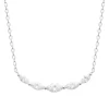 Collier femme argent fantaisie oxyde de zirconium Maison de la Bijouterie VW3U4V45