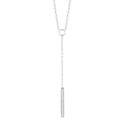 Collier femme argent oxyde de zirconium Maison de la Bijouterie VW3UZW45