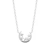 Collier femme argent oxyde de zirconium Maison de la Bijouterie VW36W645