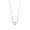Collier femme argent pendentif oxyde de zirconium Maison de la Bijouterie VW3W6Y45