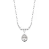 Collier femme argent pendentif goutte oxyde Maison de la Bijouterie VW3WYZ45