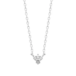 Collier femme argent pendentif oxyde de zirconium Maison de la Bijouterie VW3W6Y45