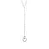Collier femme argent pendentif anneau Maison de la Bijouterie VW355Z45