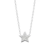 Collier femme argent pendentif étoile oxyde Maison de la Bijouterie VW3W5U45