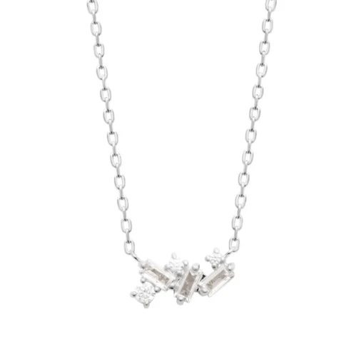 Collier femme argent pendentif de zirconium Maison de la Bijouterie VW3WUW45
