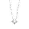 Collier femme argent pendentif oxyde de zirconium Maison de la Bijouterie VW3UV345