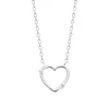 Collier femme argent pendentif cœur fantaisie Maison de la Bijouterie VW3U6Y45