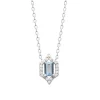 Collier femme argent pendentif oxyde de zirconium Maison de la Bijouterie VW3W0345