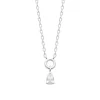 Collier femme argent pendentif oxyde de zirconium Maison de la Bijouterie VW3VU445