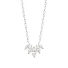 Collier femme argent pendentif de zirconium Maison de la Bijouterie VW3WUU45