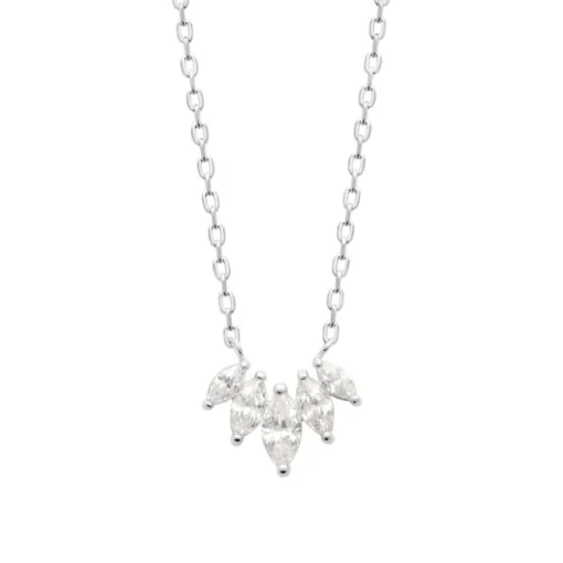 Collier femme argent pendentif de zirconium Maison de la Bijouterie VW3WUU45