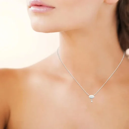 Collier femme argent pendentif fantaisie Maison de la Bijouterie VW3U0645