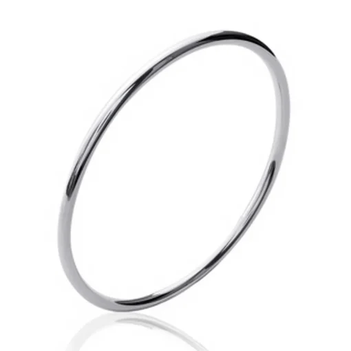 Collier femme argent rhodié - W0055366