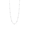 Collier femme argent rhodié - WYZ40Z45