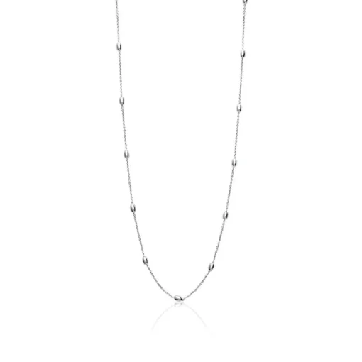 Collier femme argent rhodié - WYZ40Z45