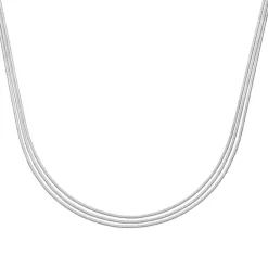 Collier femme argent rhodié - W4Z3Y04Y