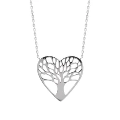Collier femme argent rhodié - WYZ45445