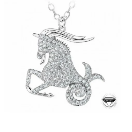 Collier Femme Athème - B2425-CAPRICORNE Métal Argent