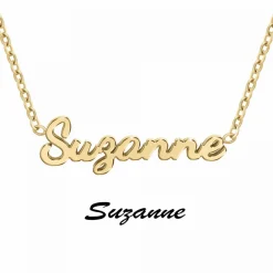 Collier Femme Athème - B2689-DORE-SUZANNE Acier Doré