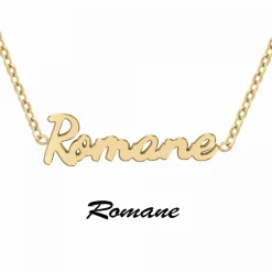 Collier Femme Athème - B2689-DORE-ROMANE Acier Doré