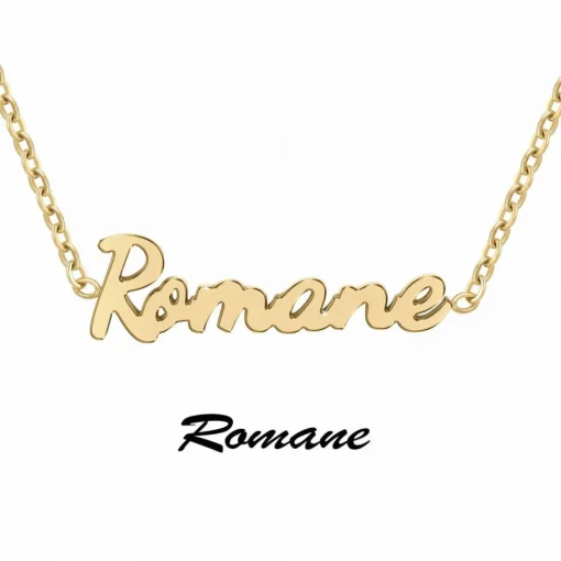 Collier Femme Athème - B2689-DORE-ROMANE Acier Doré
