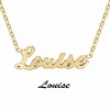 Collier Femme Athème - B2689-DORE-LOUISE Acier Doré
