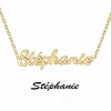 Collier Femme Athème - B2689-DORE-STEPHANIE Acier
