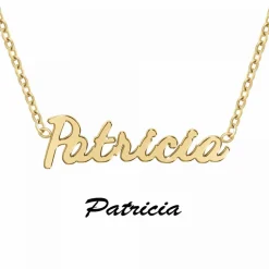Collier Femme Athème - B2689-DORE-PATRICIA Acier Doré