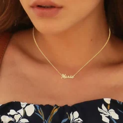 Collier Femme Athème - B2689-DORE-MARIE Acier Doré