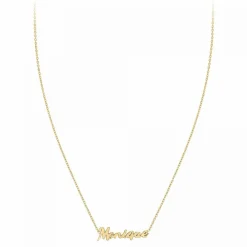 Collier Femme Athème - B2689-DORE-MONIQUE Acier Doré