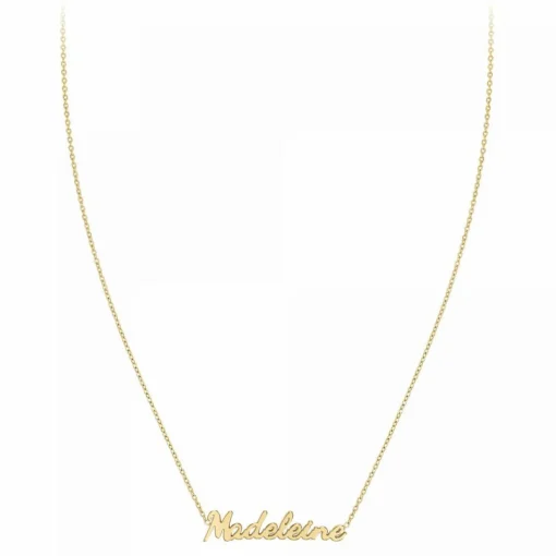 Collier Femme Athème - B2689-DORE-MADELEINE Acier Doré