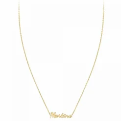 Collier Femme Athème - B2689-DORE-MARTINE Acier Doré