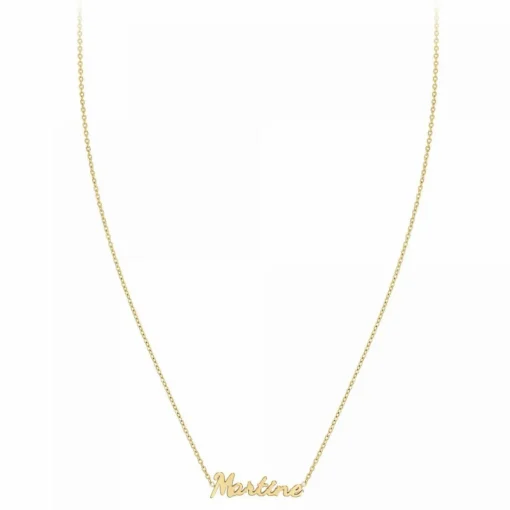 Collier Femme Athème - B2689-DORE-MARTINE Acier Doré