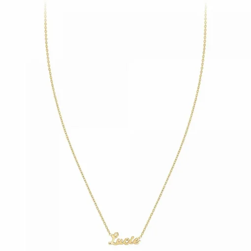 Collier Femme Athème - B2689-DORE-LUCIE Acier Doré